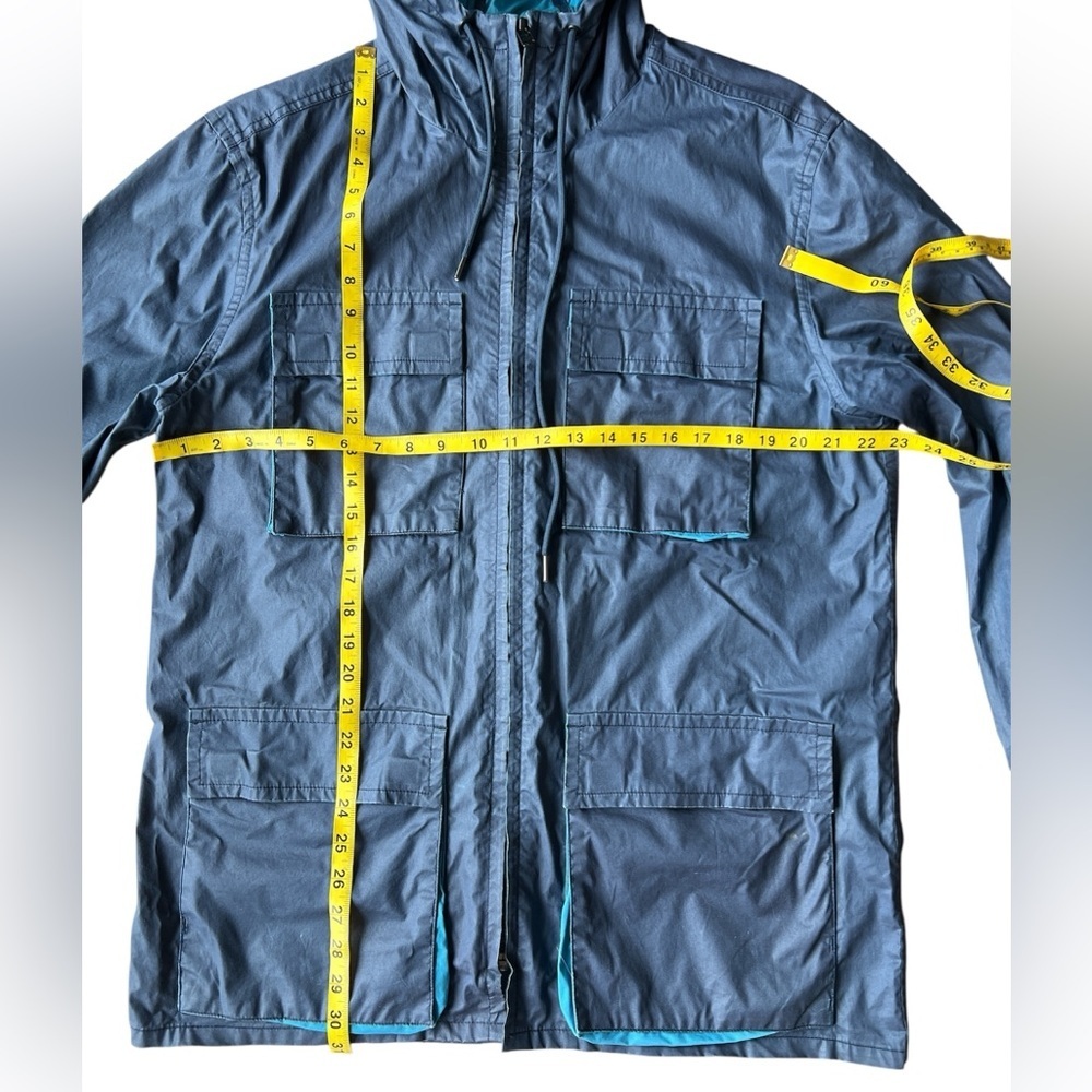 Marc By Marc Jacobs Navy Rain Jacket - Picture 7 of 12